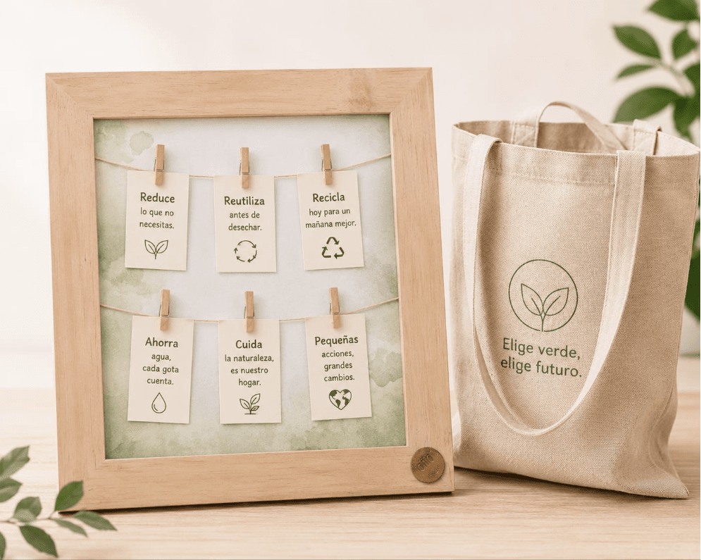 PORTARRETRATOS CON MENSAJES ECO - AURATECH | Dilo con Chocolate