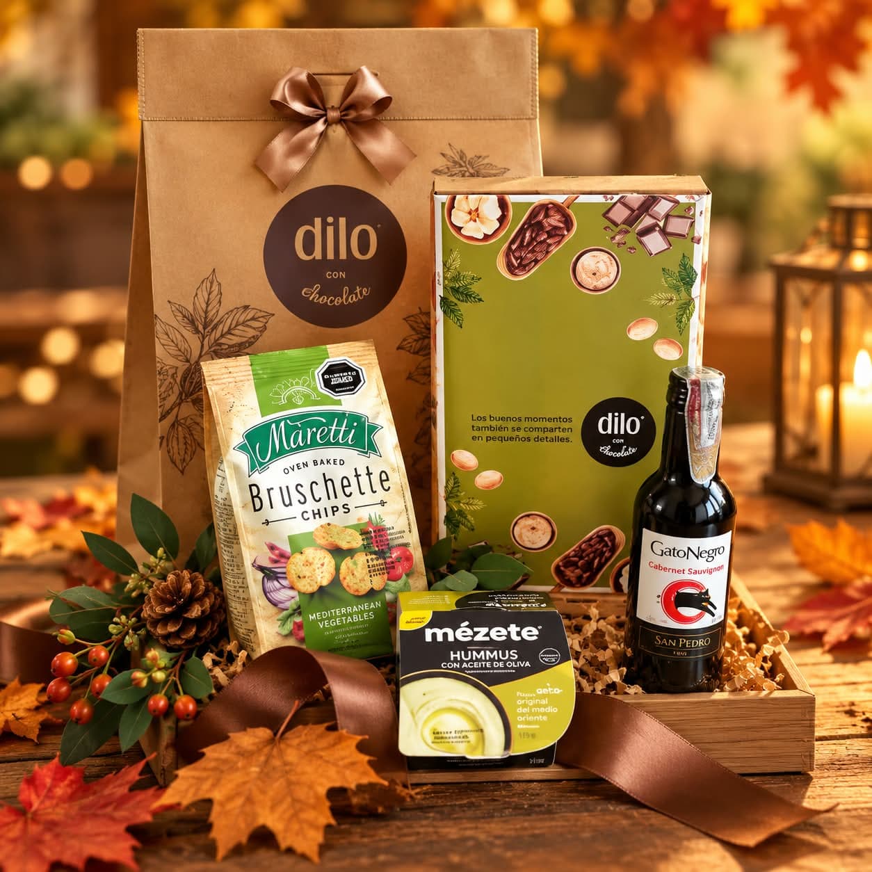 ABRAZO NAVIDEÑO - AURATECH | Dilo con Chocolate